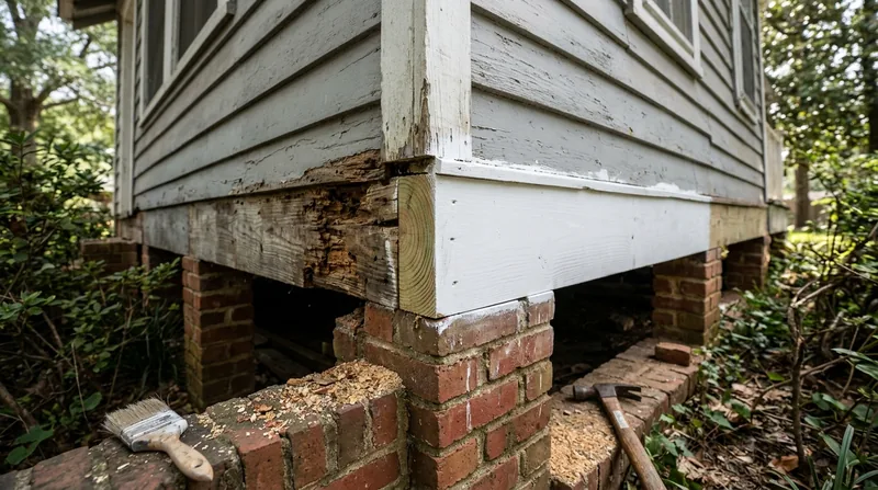 Wood Rot & Dry Rot Repair Montgomery