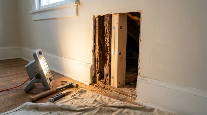 Termite Damage Repair Montgomery
